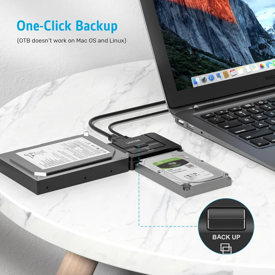 Unitek USB 3.0 to IDE and SATA Converter External Hard Drive Adapter Kit for Uni - Image 4 of 4