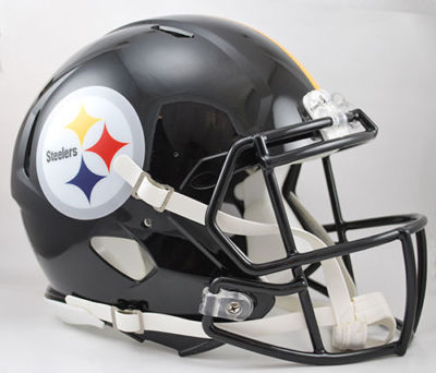 PITTSBURGH STEELERS NFL Riddell SPEED Full Size AUTHENTIC Football ...