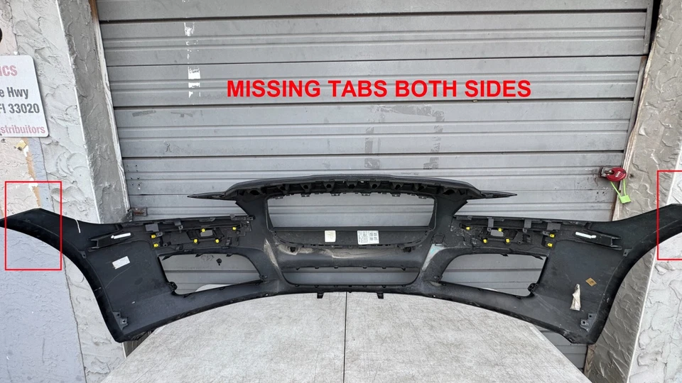 ✅ PARAGOLPES DELANTERO JAGUAR XF 2016-2020 OEM CON ORIFICIOS PARA SENSORES PESTAÑAS DAÑADAS 2017 Foto 3 de 4