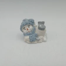 The Encore Group Snow Buddies Miniature Avalanche Snowman Figure No Box 