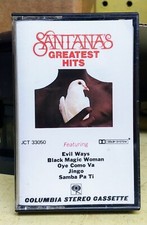 SANTANA  S GREATEST HITS 1974 VINTAGE CASSETTE TAPE USED