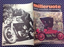 FASCICOLO MILLERUOTE ENCICLOPEDIA DELL'AUTOMOBILE QUATTRORUOTE/DE AGOSTINI 79
