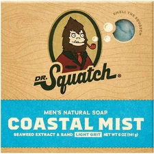 Dr. Squatch Bar Soap Coastal Mist, 5.0 oz
