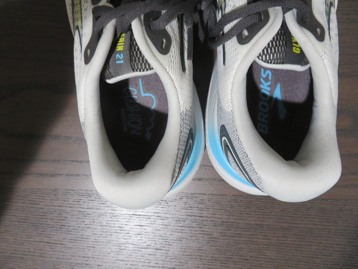 Brooks Glycerin 21 Mens Running Shoes White Black Blue 1104191D184 Size 9.5 D Brooks Glycerin 21 Mens 12.5 Shoes Gray Running 1104191D184  main image 2
