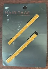 Hairitage By Mindy McKnight Beaded pack of 2 Hair Clips