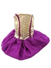 Vtg MIDGE 1989 Barbie Doll All Stars Purple STAR DRESS Converts to Gym Bag  212