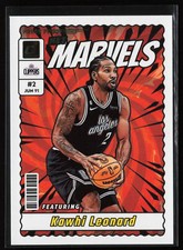 Kawhi Leonard 2023-24 Donruss #11 Net Marvels Gold Press Proof SP