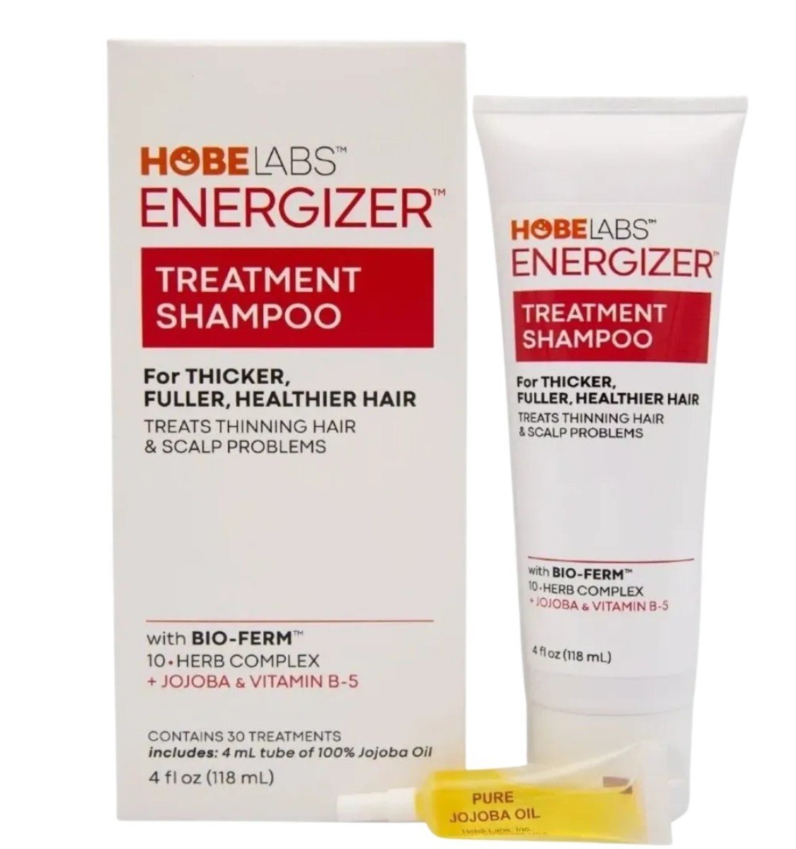 Hobe Labs Shampoo-Energizer Жожоба 4 унции жидкости