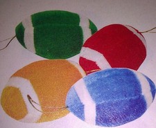 12 Plush Footballs Fun Sports Ball Gift Party Favor Special Throw Catch Prizes