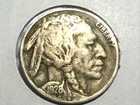 1928-S Buffalo Nickel in very fine