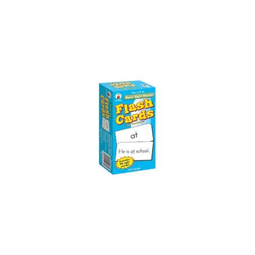 Carson-Dellosa Publishing Flash Cards Basic Sight Words 3w x 6h 102 ...