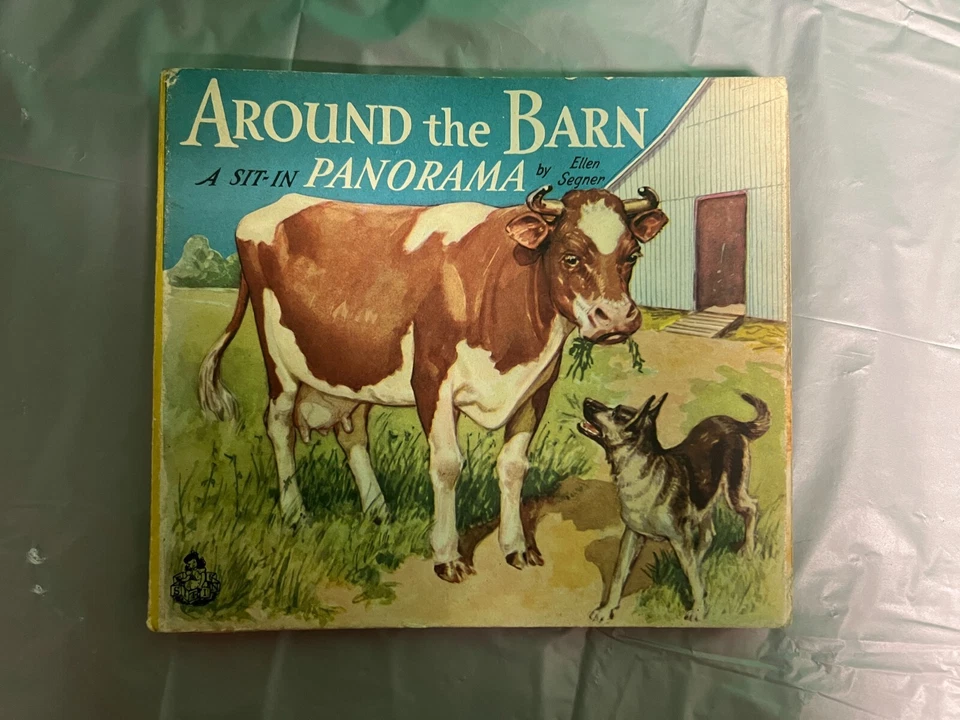 Vintage Children' Animal books - Barn Panorama/Old MacDonald/Farmer Jones+1 - Image 2 of 4