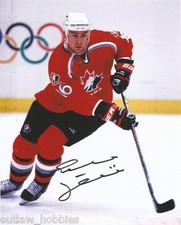 Team Canada Trevor Linden Signed Autographed 8x10 Photo COA A