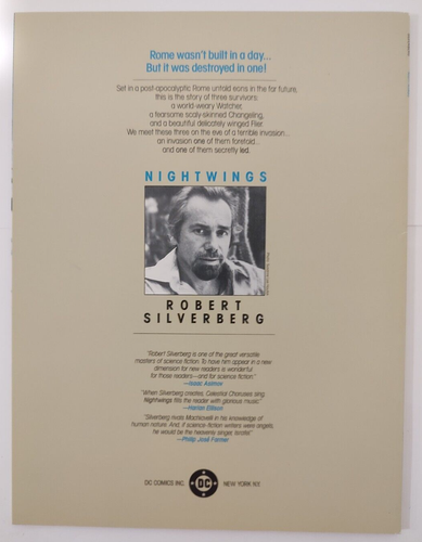 ROBERT SILVERBERG - NIGHTWINGS - SCI-FI GRAPHIC NOVEL - HUGO PREISTRÄGER - Bild 2 von 2