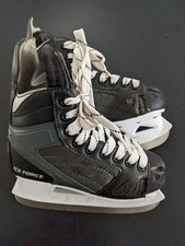 Kids American Athletic Ice Force Hockey Ice Skate Black Size 2