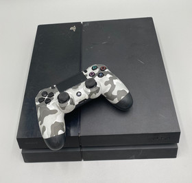 Sony PlayStation 4 PS4 CUH-1115A 500GB Black Gaming Console + BLK Camo Control C