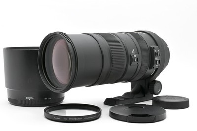 [Top MINT w/Hood] Sigma APO 150-500mm f/5-6.3 DG OS HSM Lens canon EF From JAPAN