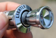 1964 Ford Galaxie Vintage Chrome 12 Volt Automobile Cuno Cigarette Lighter