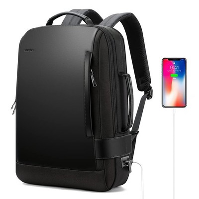 Business Smart 15.6 Inch Laptop Backpack Convertible Expandable Anti-Theft US...