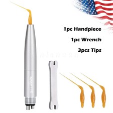 Dental Sonic Endo Irrigator 4-holes Handpiece Tips Air Scaler Root Canal Clean