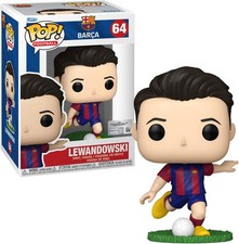 Funko Fútbol (Fútbol) FC Barcelona POP! Figura Vinilo Fútbol Lewandowsk #64