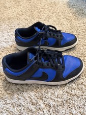 Nike Dunk Low Black Royal Blue Mens Size 9.5 ...