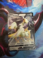 Pokemon Arceus V Star TCG Metal Card 122/172 Ultra Rare