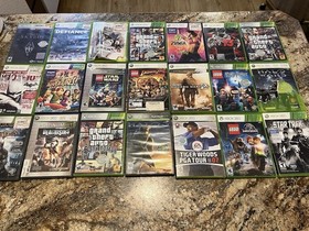 Microsoft Xbox 360 Console Bundle Kinect Sensor Controller Charging Dock Games