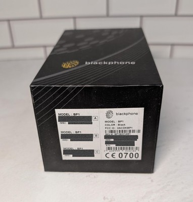 Silent Circle Blackphone BP1 Black 4G Single Sim 16GB + 1GB Factory Unlocked