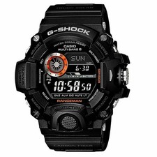   CASIO  G-SHOCK RANGEMAN GW-9400BJ-1JF Triple Sensor Solar Radio Men  s Watch