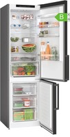 Bosch KGN39VXBT KüHl-Gefrierkombi Nofrost 363L Schwarz 203Cm