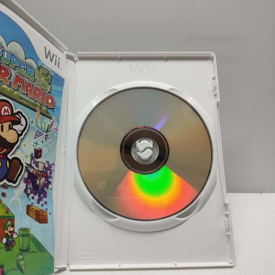 super paper mario - wii Nintendo Wii Complete with Manual Free post - Image 4 of 4
