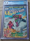 Amazing Spider-Man #122 CGC 7.5"Death" of Green Goblin, 1973- White Pages!  KEY!