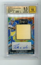 2023 Panini Select Puka Nacua Tie-Dye Prizm Rookie Patch Auto /25 BGS 9.5/10 (G)
