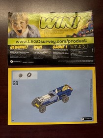 Lego CREATOR 3in1 Car Set Manuals Only (#6913)