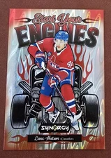 24-25 Synergy Lane Hutson Start Your Engines #SYE-20 Rookie! Montreal! RC