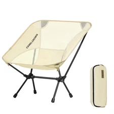CAMEL CROWN Portable Camping Chair (White, Netting) White