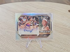 2024 Select WNBA Shey Peddy Courtside Action Signatures Silver Prizm Auto #SP