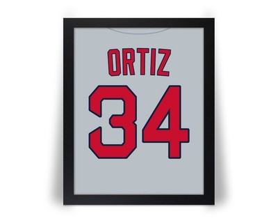 compare to DAVID ORTIZ Boston Red Sox Baseball Photo Picture 8x10