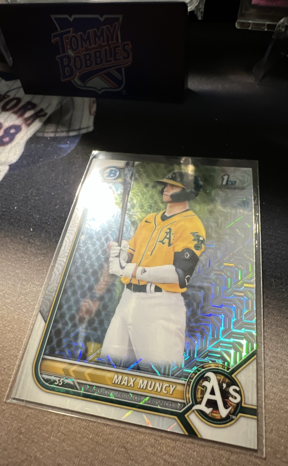 2022 Bowman - Chrome Prospects Max Muncy #BCP-89 Mojo Refractor (RC)