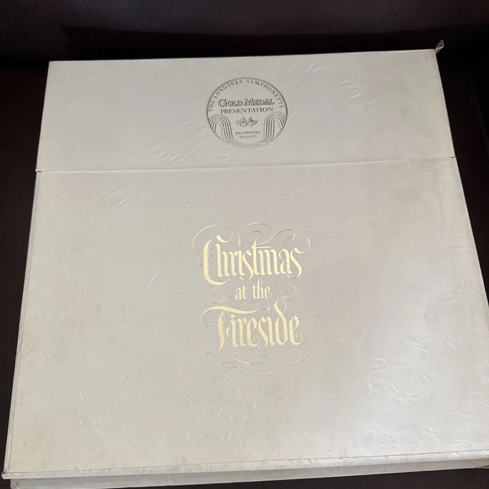Christmas At The Fireside Longines Symphonette’s Numbered Edition LP Box Set VG+ - Image 3 of 4