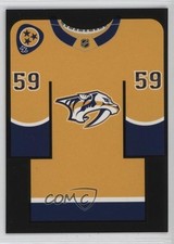 2024-25 Credentials Arena Giveaways Jerseys Blue Back /25 Roman Josi #J-RJ 02ti