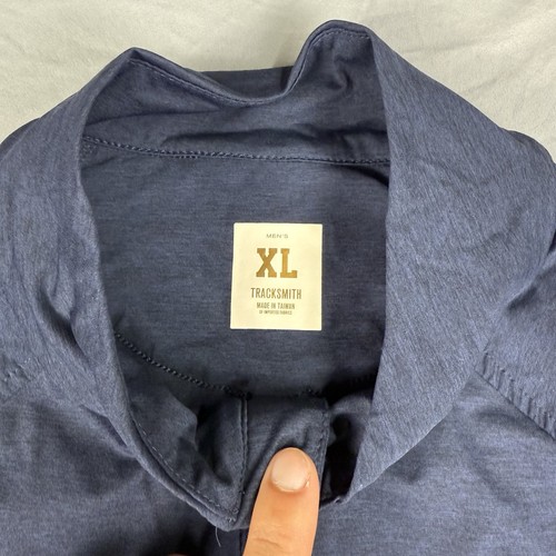 Giacca Tracksmith Session Uomo XL Full Zip Running Activewear Huckberry - Foto 3 di 9