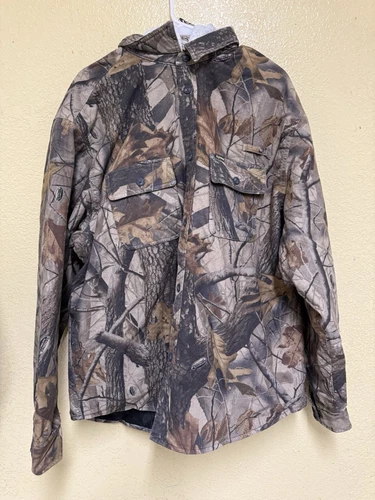 Supreme matelassé doublé capuche camouflage flanelle Realtree XL