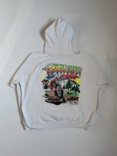 Vintage Quicksilver National Enduro Hoodie Sweatshirt Surf 90s Super Rare Size L