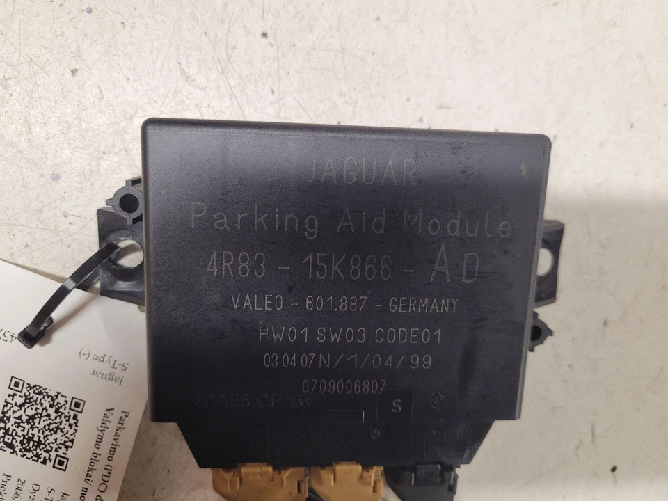Centralina PDC Park Assist JAGUAR X-TYPE X400 4R8315K866AD 2.7 Diesel 28678891 - Immagine 2 di 3