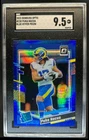 2023 Donruss Optic Puka Nacua Blue Hyper Prizm Rated Rookie #238 SGC 9.5