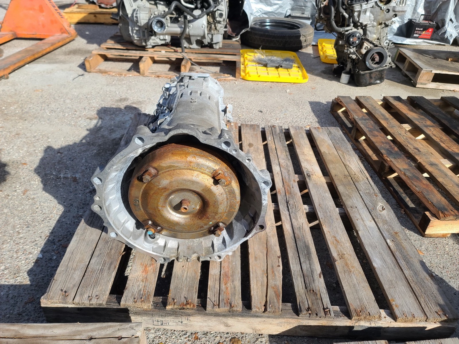 07-15 AUDI Q7 AWD A/T AUTOMATIC TRANSMISSION GEARBOX ASSEMBLY OEM