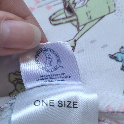 Peter Rabbit Beatrix Potter Baby Blanket Throw - Picture 5 of 6