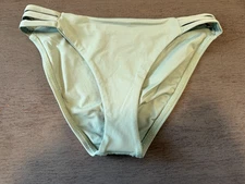 full cut NEW green strappy  L  SPACE swimsuit bikini bottom  size small